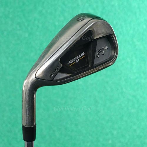 LH Callaway Rogue ST MAX Single 6 Iron True Temper DG Pro S300 Steel Stiff