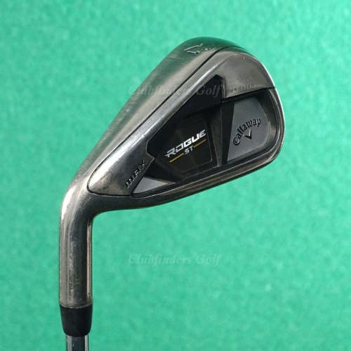 LH Callaway Rogue ST MAX Single 7 Iron True Temper Elevate MPH 95 Steel Regular