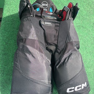 Black CCM Jetspeed FT6 Pro Hockey Pants (Used) | Senior Small