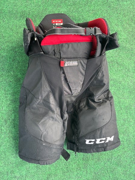 Black CCM Jetspeed FT4 Hockey Pants (Used) | Junior Medium