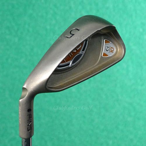LH Ping G10 Black Dot Single 5 Iron Ping AWT Steel Regular