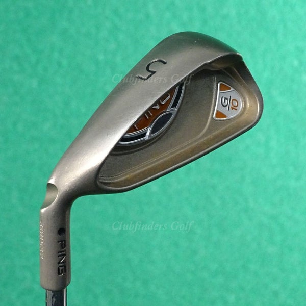 LH Ping G10 Black Dot Single 5 Iron Ping AWT Steel Regular