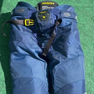 Blue Bauer Mach Hockey Pants (Used) | Intermediate Medium