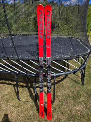 Stockli LASER GS FIS 184 cm Skis With Stockli WRT 16 Bindings (Used)