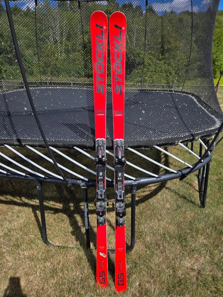 Stockli LASER GS FIS 184 cm Skis With Stockli WRT 16 Bindings (Used)