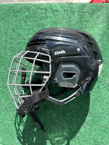 Black Warrior Alpha One Pro Helmet (Used) | Small