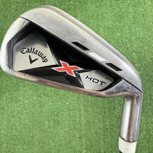 Callaway X Hot N14 4 Iron Graphite Reax 60g Stiff Flex +1/2 Long