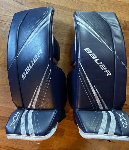 Large Bauer X2.7 Goalie Leg Pads (Used)