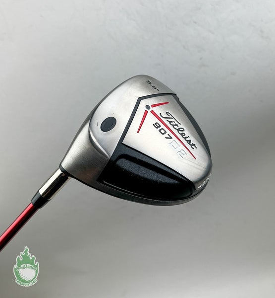 Used LH Titleist 907 D2 460cc Driver 9.5* 65g Stiff Flex Graphite Golf Club
