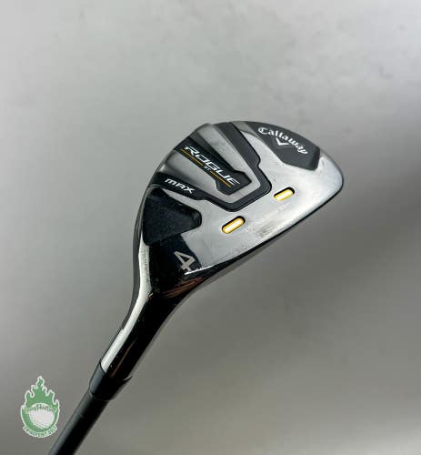 RH Callaway Rogue ST Max 4 Hybrid Cypher 50g Senior Flex Graphite Golf Club