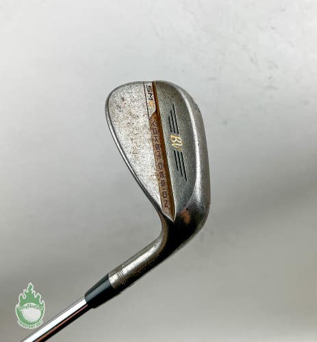 RH Titleist Vokey Raw SM8 F Grind Wedge 50*-08 S300 Stiff Flex Steel Golf Club