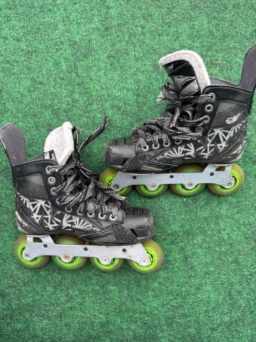 Junior Mission Inhaler NLS4 Inline Skates (Wide) Size 4 (Used)
