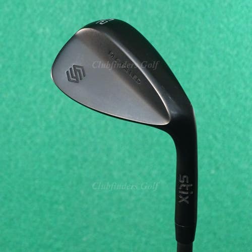 Stix Golf DLC Milled Black 52 AW Approach Wedge Factory Graphite Stiff