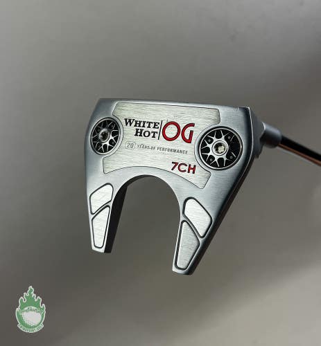 Used RH Odyssey White Hot OG 7CH 35" Stroke Lab Putter Steel Golf Club