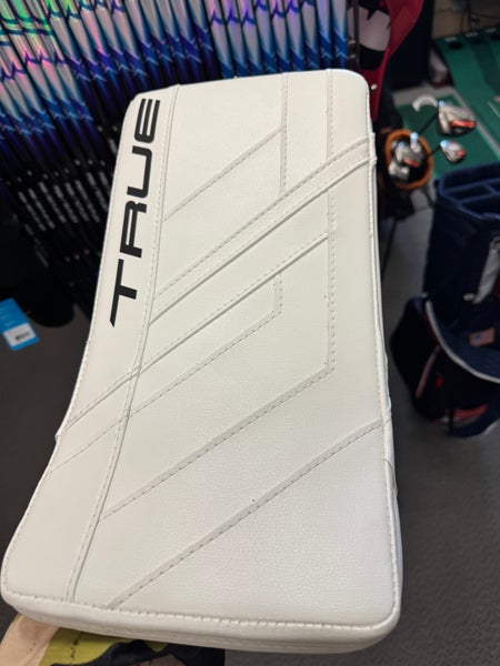 True Hzrdus 7x4 Full Right blocker ice hockey goal goalie intermediate int FR new