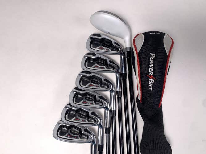 Powerbilt Air Attack 2 Hybrid Iron Set 5H 6-PW+SW Air Attack 2 Regular RH HC