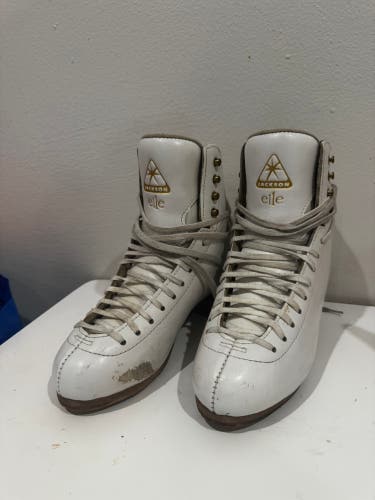 Jackson Ultima Elle Figure Skates B Adult 5.5 (Used)