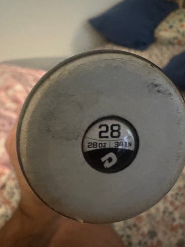2022 DeMarini Steel Bat Alloy Bat (-6) 28 oz 34" (Used)
