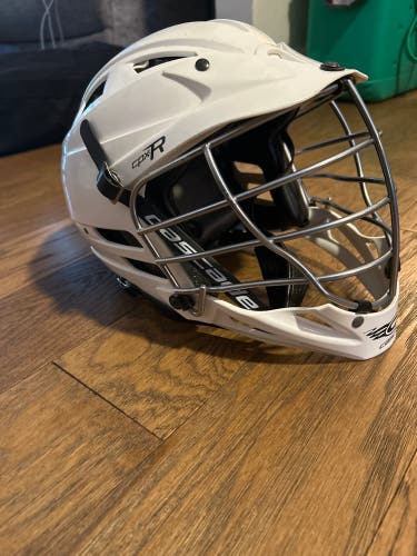 Achieve max tilt with this Cascade CPX-R Helmet (Used - Rizz NOT included)