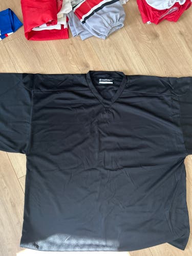 Black Goalie Cut Men's Jersey (New)