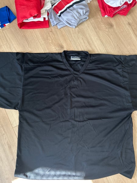 Black Goalie Cut Men's  Jersey (New)