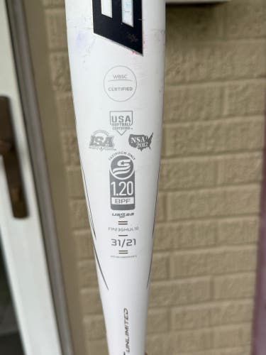 2023 Easton Ghost Unlimited Composite Bat (-10) 21 oz 31" (Used)