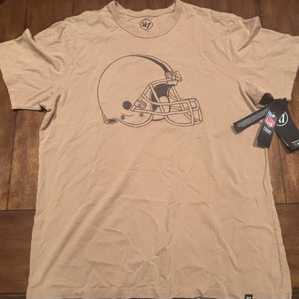 CLEAVLAND BROWNS  47 Brand SHORT SLEEVE *NWT* Adult Large
