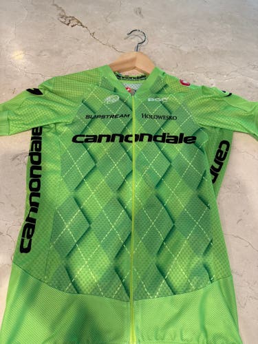 Cannondale Pro Cycling - Green Large Men's Castelli Jersey (Used) - climbers 2.0