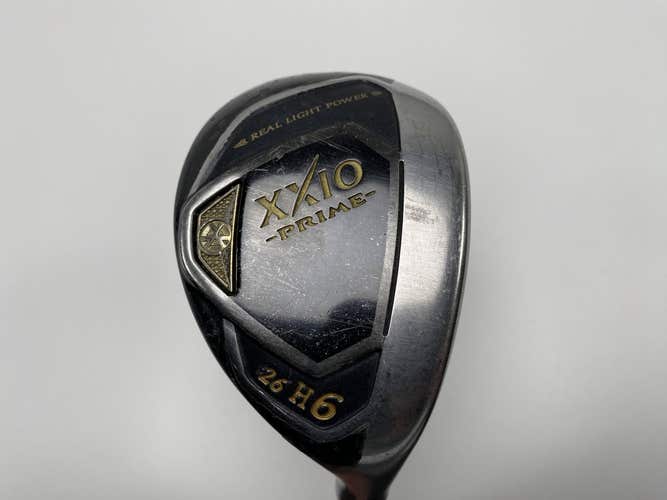 XXIO Prime 10 6 Hybrid 26* Prime SP-1000 Flex 3212 44g Regular Graphite Mens RH