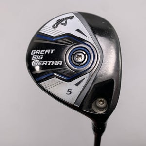 Callaway Great Big Bertha 2015 5 Fairway Wood 18* Bassara E42x5ct Ladies RH