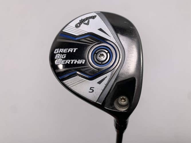 Callaway Great Big Bertha 2015 5 Fairway Wood 18* Bassara E42x5ct Ladies RH