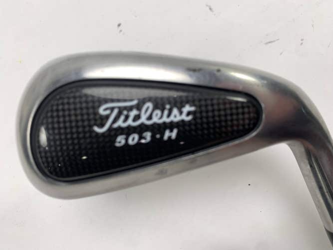 Titleist 503 H 4 Utility Iron 22* Aldila NV Green 85g Regular Graphite Mens RH