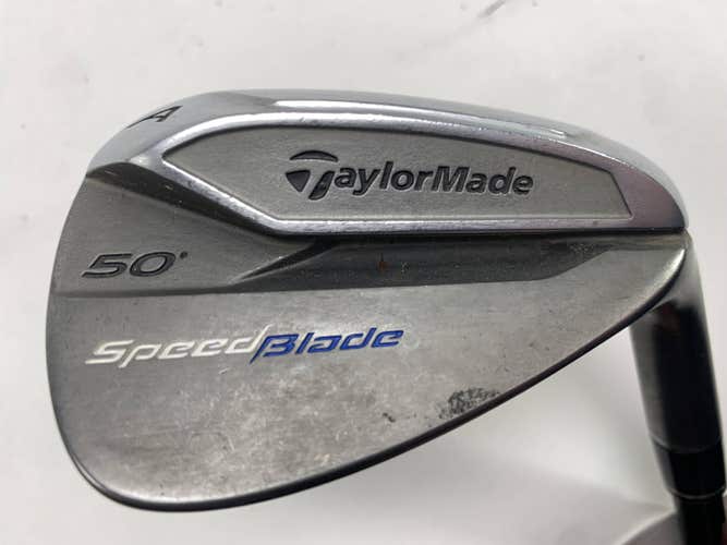 TaylorMade Speedblade Gap Wedge GW 50* VeloxT 65g Regular Graphite Mens RH