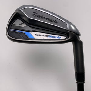 TaylorMade Speedblade Single 6 Iron VeloxT 65g Regular Graphite Mens RH
