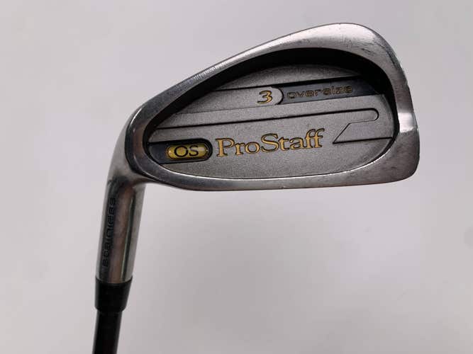 Wilson Pro Staff OS Single 3 Iron Regular Graphite Mens LH