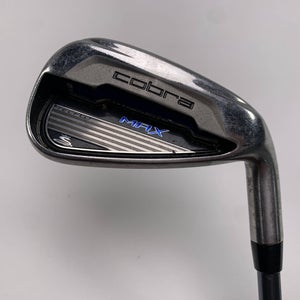 Cobra MAX Single 7 Iron White Tie X4 56g Lite Graphite Mens RH Midsize Grip