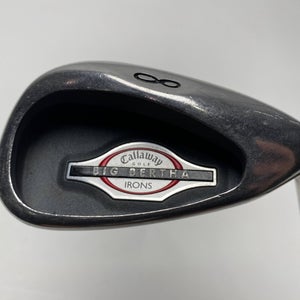 Callaway Big Bertha 2002 Single 8 Iron Uniflex Steel Mens RH Midsize Grip