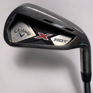 Callaway X Hot 2013 Single 6 Iron 2* Flat True Temper Speed Step 85 Stiff RH