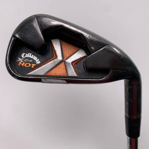 Callaway X-24 Hot Single 6 Iron Uniflex Steel Mens RH Midsize Grip