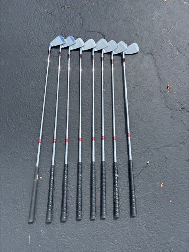 Men's Ben Hogan Apex Edge Right Handed Iron Set Stiff Flex Steel Shaft (Used)