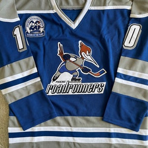 Phoenix Roadrunners IHL Minor League Hockey Jersey Large ￼