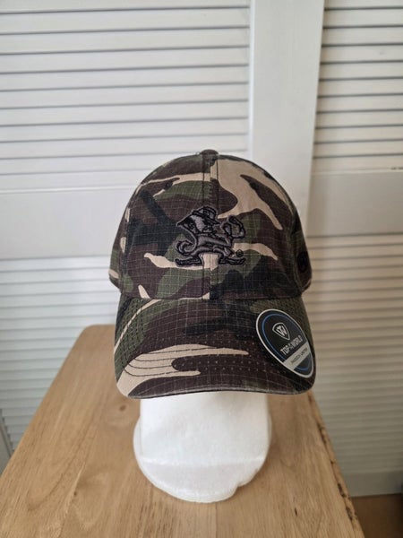 NWS Notre Dame Fighting Irish Top Of The World Camo Hat NCAA