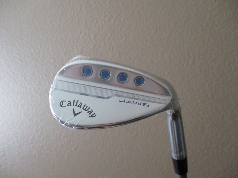 NEW CALLAWAY JAWS MD5 CHROME 58* LOB WEDGE PROJECT X CATALYST GRAPHITE SHAFT S GRIND 58.10