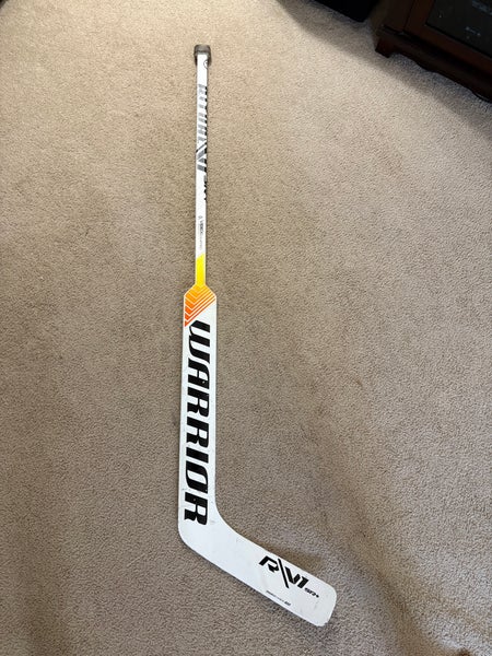 Senior Warrior Ritual V1 SR+ Regular Goalie Stick 25" Paddle (Used)