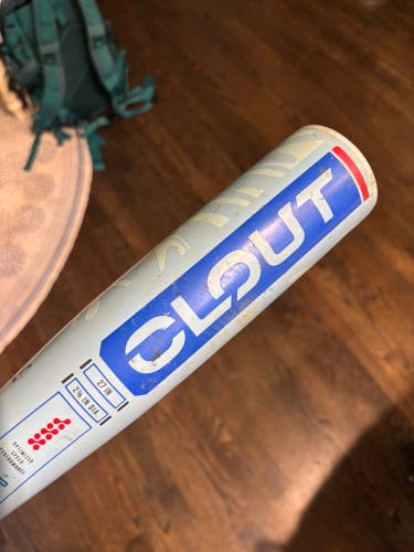 Used Rawlings CLOUT USSSA 2 5/8 Bat 27" Jr Big Barrell