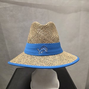 NWOT Detroit Lions New Era Straw Hat NFL