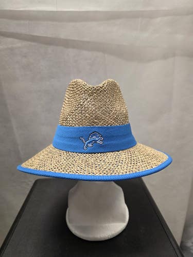 NWOT Detroit Lions New Era Straw Hat NFL