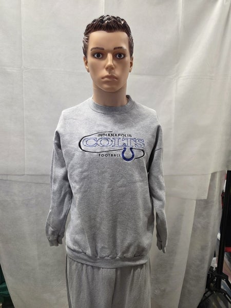 Vintage Indianpolis Colts Logo Athletic Crewneck Sweater L NFL