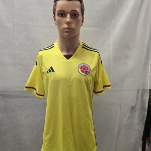 NWT Colombia National Soccer Team 2022 World Cup Jersey Yellow Adidas M