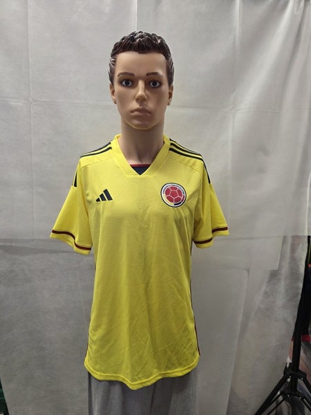 NWT Colombia National Soccer Team 2022 World Cup Jersey Yellow Adidas M